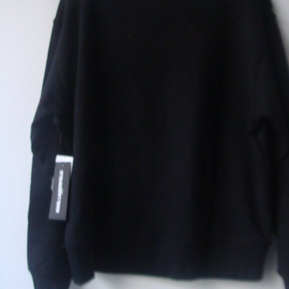 NWT Karl Lagerfeld Paris Sweatshirt Women's Black Eiffel Tower Graphic, Size M - Picture 11 of 14